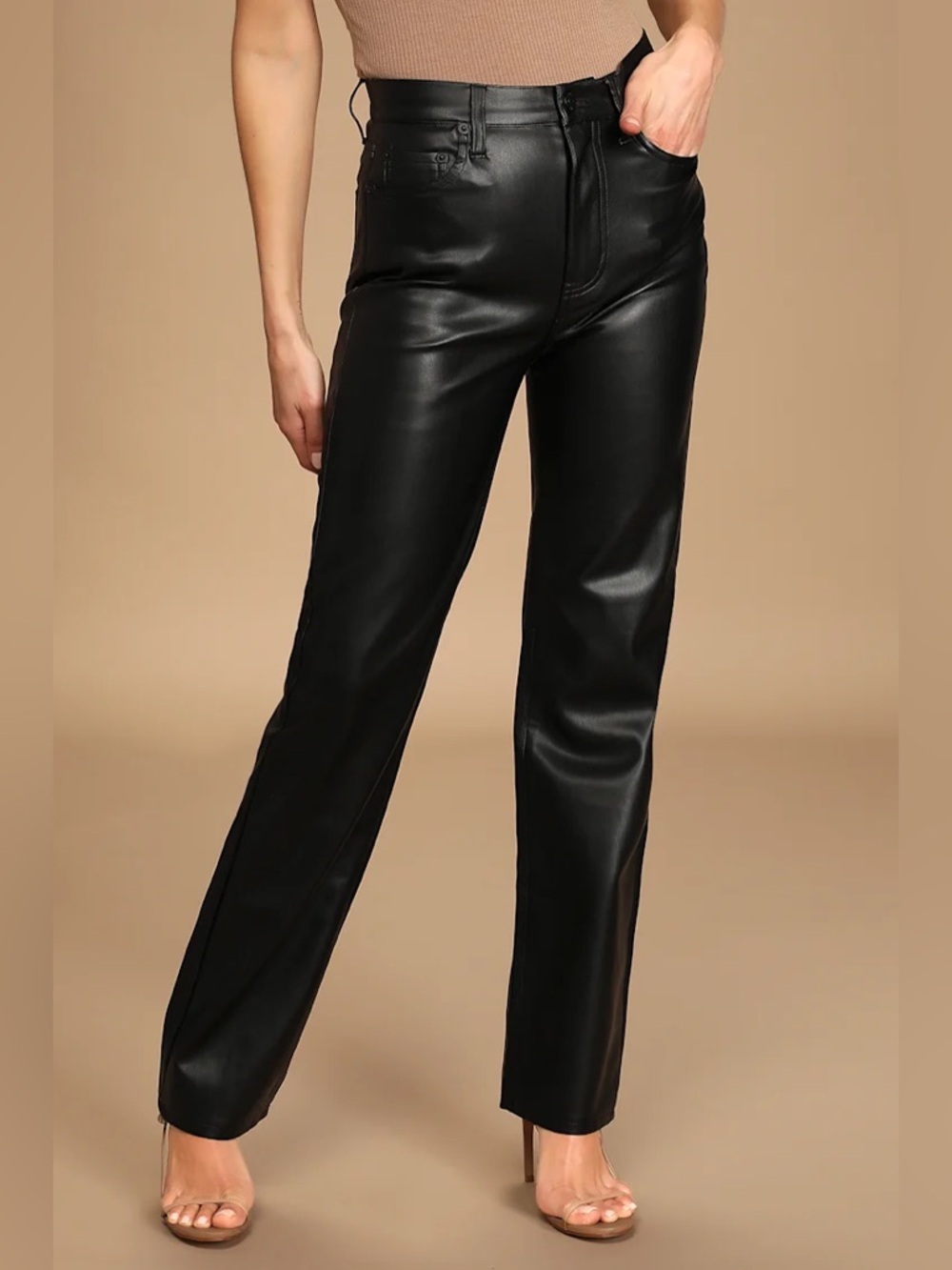 Pistola Cassie Faux Leather Pants